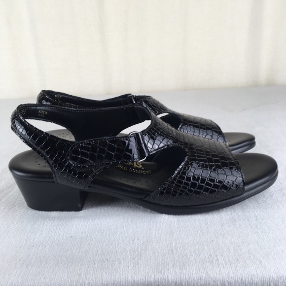 SAS Shoes - SAS WOMENS 9 Slim suntimer Sandals Black EUC